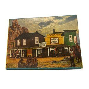 Vintage Kibri 8502 Western Saloon Model Kit Holiday Family Craft